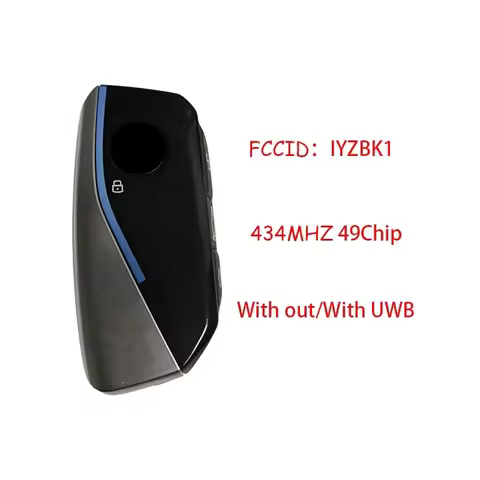 Original 4 Buttons Smart Keyless Go Remote Key Fob 434MHZ ID49 Chip for BMW 2022-2024 2701A-BK1 FCC 
