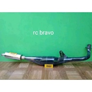 RC 100 bravo RC 80 standard racing exhaust