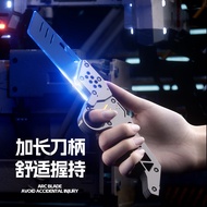 Light Ejection Knife Carrot Knife Gravity 3d Printing Bounce Carrot Knife Children Luminous Toy Deco