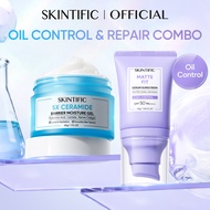 SKINTIFIC 2pcs Skincare Set | Hydrating, Sunblock,Oil Control Daily Protection | 5x Ceramide Moistur