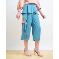 Sephine Pants Blue Dotdtails - Pants Wanita
