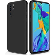 Huawei P30 / Huawei P30 PRO Soft Flexible TPU Matte Finish Casing Cover Case BLACK