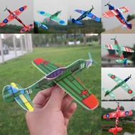 10ชิ้นเครื่องบินเดินทางโยนด้วยมือแบบทำมือเครื่องบินเกมของเล่นร่อนเครื่องบินเครื่องบินโฟม