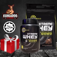 BodyBuild Xtreme Whey Protein 5.5lbs /76Serv & 1kg Rich in BCAAs Halal+ free gift 🎁 original 100 %