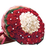 FarEastFlora.com - 99 Roses Flower Bouquet - Love, Actually - PY06