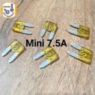 GB Small 7.5 Plug-in Fuse Plug-in Fuse Small DX Fuse/ 7.5A (50pcs pack)