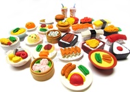 20 of Assorted IWAKO Japanese Puzzle Eraser - Restaurant Food Collection (20 will be randomly select