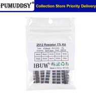 50PCS 1% 2512 SMD Resistor Samples kit 10ValueX5PCS=50pcs 1R00 R500 R470 R330 R220 R200 R150 R100 R0