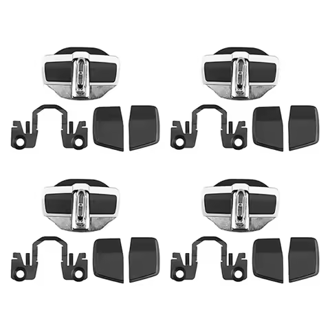 4 Sets TRD Door Stabilizer Door Lock Protector Latches Stopper Cover for Lexus All Series ES GX460 L