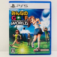 Video Games Japan Bandai Namco Everyone's Golf World PlayStation 5 golf BANDAI NAMCO ELJM-30662