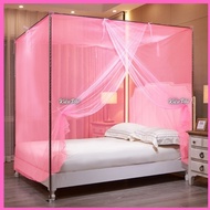 Anti-mosquito bed net, high-quality self-expanding folding Thai tulle net, dormitory bed net, single