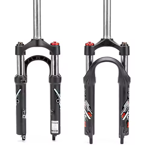 Spare Parts MTB Bike Front Fork Aluminum Alloy Suspension Bicycle Fork