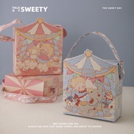 Baby Birth Full Month Gift Box Hundred Days Anniversary Souvenirs Toddlers Round Open Student Day 61