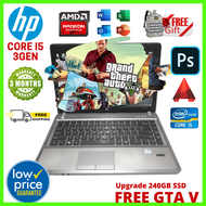 [BEST SELLEST] HP Core I3 / I5 RAM Webcam Model Budget Laptop LAJU SSD / STUDENT ONLINE CLASS