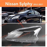 FOR NISSAN SYLPHY / SUPER SENTRA B17 12 13 14 15 16 17  HEADLAMP COVER HEADLIGHT COVER LENS HEAD LAM