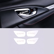 Honda Civic FC 2016-2021-2021 Interior Door Handle Cover 4PCS/Set