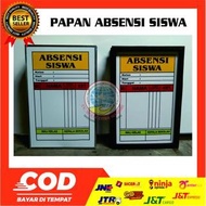 Papan Absensi Siswa Ukuran 40x60cm | Papan Absen Kelas