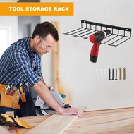 Power Tool Organizer Drill Storage Rack Shelf Wall Mounted Heavy Duty Power Drill Holder for Drill Charging Station