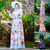 Rummy SET Original Robe by ALMARIYAMAH