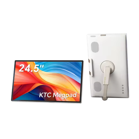 KTC 25 Inch MegPad Portable TV Touchscreen Monitor 1080p, Android 14 Google EDLA Certification with 
