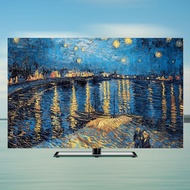 New TV cover 43 inch ultra-thin LCD monitor cover for home decoration with printed patterns, dustpro