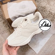New Balance 327 NB ชุดเกลือทะเลสีขาวกีฬากีฬาวิ่ง NTKM