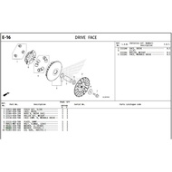 90403-K1B-T00 WASHER, 22X36X2.5 FOR HONDA ADV350