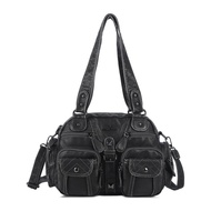 Angel Kiss Messenger Bag Large-Capacity Style Female Bag High-End Light Luxury Commuter Non-Collisio