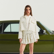 BNK MILAN TWEED JACKET เสื้อคลุมผ้าทวีต แต่งดีเทลกระเป๋า มาพร้อมอะไหล่กระดุมโลหะ (สินค้าพรีออเดอร์บา