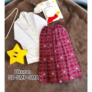 HITAM PUTIH MERAH Kebaya Sunda School Kindergarten Elementary School Junior High School High School 