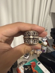 chrome hearts oval ring