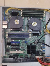 Windows 2016 Server, Intel S2400SC Server, Intel Xeon E3-2403 CPU X 2,  64G Ram, 1U Server Case