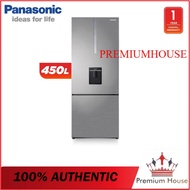 Panasonic Fridge NR-BX460WSMY 2-Door Bottom Freezer Inverter Fridge / Refrigerator / Peti Sejuk (Delivery / Install)