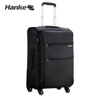 Hanke Expandable Carry On Luggage 22x14x9 Airline Approved Softside Travel Suitcases with Wheels