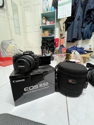 Canon EOS R50 + Original lens