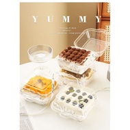 10pcs Korean bento box dessert mica bento cake cake box slice cake