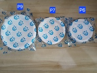 50pcs Piring Plastik Putih P6 P7 P9 / Piring food Grade , Piring Sekali Pakai , Piring Pesta