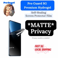 [SG] Oneplus Matte Privacy Screen Protector Film Oneplus 15R 15 13R 13 12R 12 11R 11 10 9 Pro