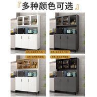 Kitchen Shelf Locker Cabinet Microwave Oven Rice Cooker Dining Side Cabinet Tableware Dishes Electri