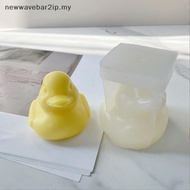 【NEW】 3D Little Yellow Du Candle Silicone Mold DIY Du Crystal Epoxy Resin Mould Animal Candle Making