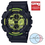 นาฬิกาแฟชั่นลำลอง จอเขียว ลายพราง CASIO แท้ 100% นาฬิกา G-Shock GฺA-140DC-1A แท้ใบครบทุกอย่างประหนึ่งซื้อจากห้างพร้อมรับประกัน 1 ปี CMG