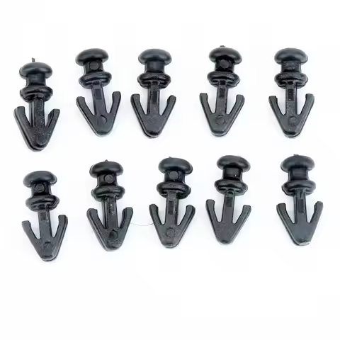 50Pcs Car Door Seal Sill Sealing Strip Clips Lower Weatherstrip Auto Fastener Rivet For Ford Mondeo 
