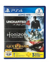 [ สินค้ามือสอง ] Unchated + horizon / Playstation 4 / ( Zone 3 )