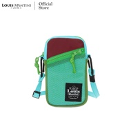 Louis Montini (Color Up) กระเป๋าใส่โทรศัพท์ กระเป๋าคล้องคอ ผ้าไนล่อน Phone holder Bag SHB04