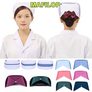 MAFILOP Nurse Hat, Costume Accessories Durable Swallowtail Hat, Classic Accessories Nurse Headband W
