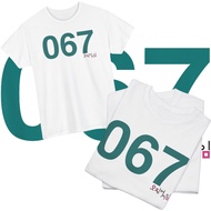 T-Shirt Player Number 067 Squid Game