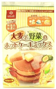Hakubaku大麥和蔬菜煎餅混合（150克×2P）