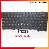 Laptop keyboard Dell LATITUDE 12 14 7000, E7420 E7240 E7440 - E7240 E7440