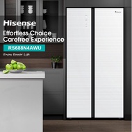 Hisense Side by Side Inverter 620L Fridge RS688N4AWU RS688N4AW-PU