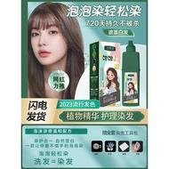 Baoweiquan Hair Dye Plant Bubble Dye Color Yourself Dye Shampoo Hair Dye Cream Gentle Non-Irritating Long-Lasting Color